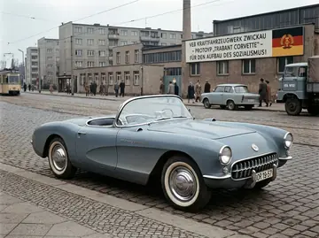 Infographic / Edu Visual - GDR Alternate History Car Design