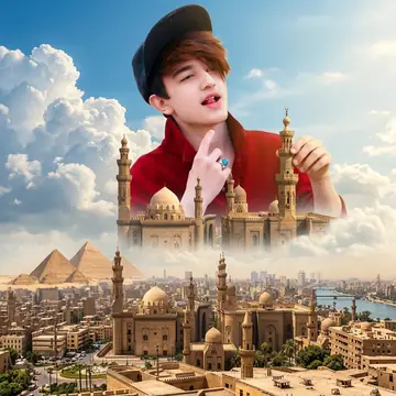 Comic / Storyboard - Celestial Woman Over Ancient Cairo