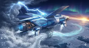Comic / Storyboard - Weather Control Mecha Concept Art