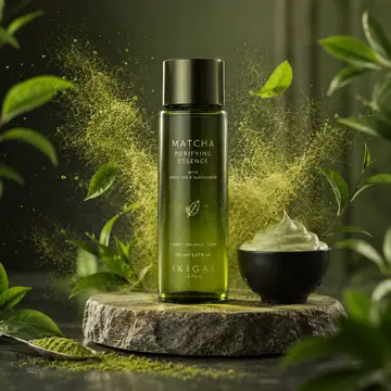 Product Marketing - Matcha Skincare Product Ad