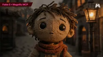 Stop-Motion Burlap Animation