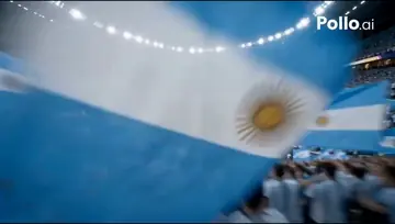 Argentina Fan World Cup Celebration