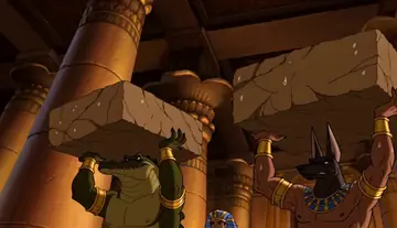 Retro Egyptian God Animation
