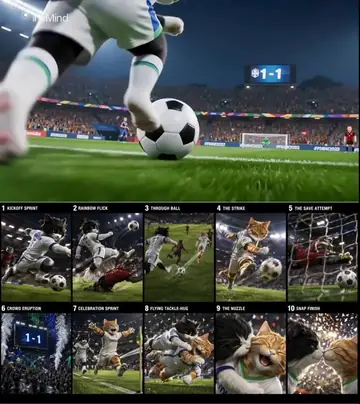 Cinematic Cat Football Championship Highlights