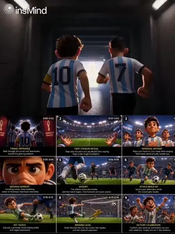 Pixar-Style World Cup Final Video