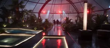 Futuristic Sky Garden Dome Chase