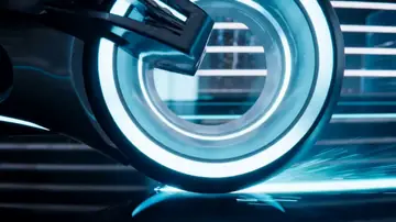 Tron-Inspired Speed Chase