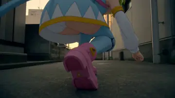 Cinematic Anime Cat Girl Parkour