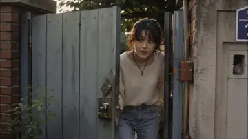 Korean Neighborhood Golden Hour Walk