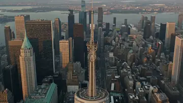 Empire State Building Proposal Drone