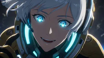 Sci-Fi Anime Exosuit Flight