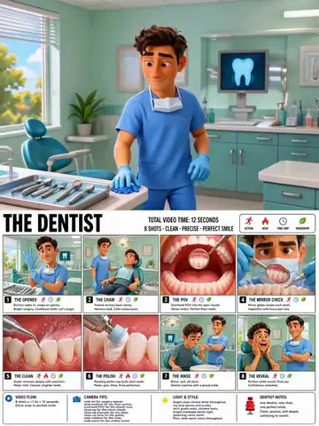 Pixar Style 3D Dentist Animation
