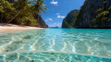 Hidden Rainbow Cove Lagoon