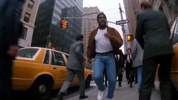 Comical Martial Arts Punch Scene