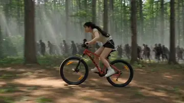 Zombie Forest Bicycle Chase Sequence