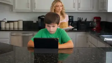 Cinematic Mother-Son Kitchen Comedy